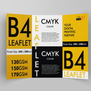 B4 Leaflets