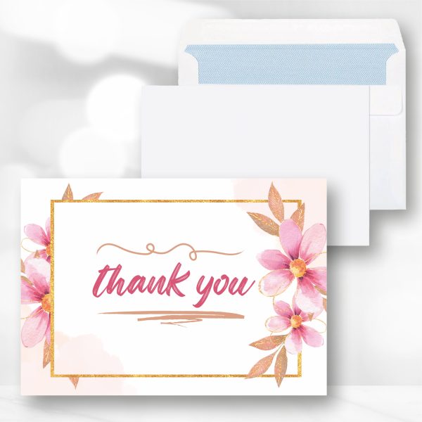 Vibrant Thank Your Cards